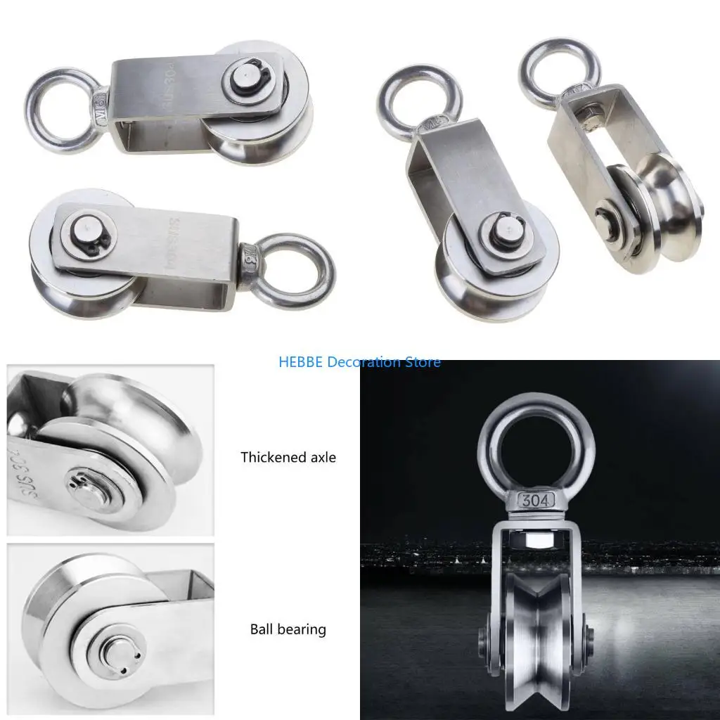 B0KC Convenient Pulley Antideformation Pulley Rollers Block for Fitness Equipment
B0KC Convenient Pulley Antideformation Pulley Rollers Block for Fitness Equipment