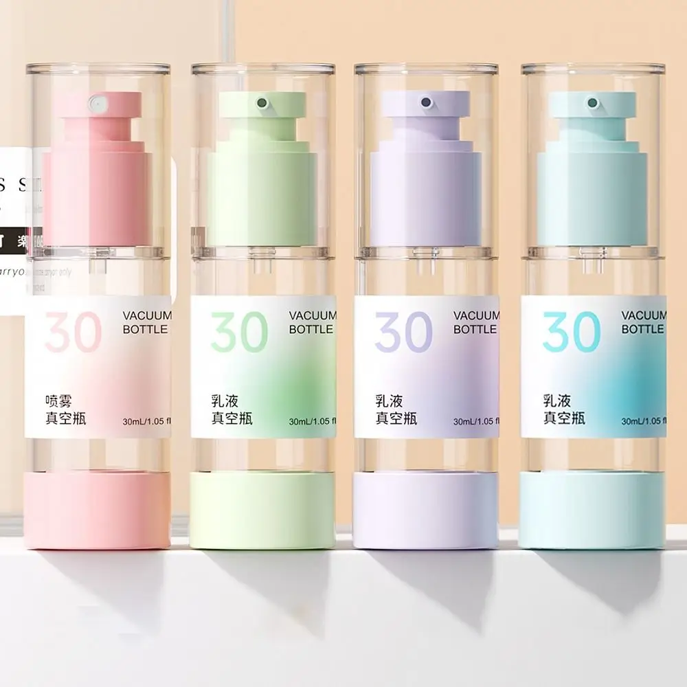 New 30ml Vacuum Refillable Bottles Push-type Portable Sample Spray Bottle Colorful Makeup Tools Travel Empty Container Bottles
New 30ml Vacuum Refillable Bottles Push-type Portable Sample Spray Bottle Colorful Makeup Tools Travel Empty Container Bottles