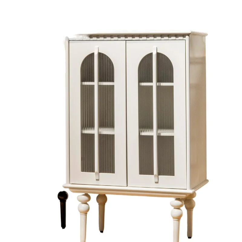 Dining side living room white decorative cabinet Changhong glass restaurant coffee storage cabinet home display
Dining side living room white decorative cabinet Changhong glass restaurant coffee storage cabinet home display