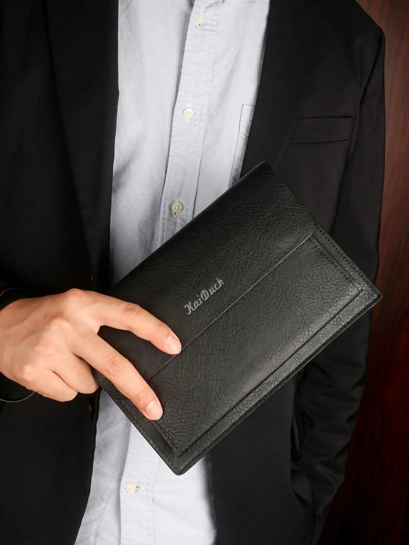 Fashion Simple Large Capacity Flap Clutch Bag Business Portable Multi-compartment Multifunctional Handbag Cell Phone Bag
Fashion Simple Large Capacity Flap Clutch Bag Business Portable Multi-compartment Multifunctional Handbag Cell Phone Bag