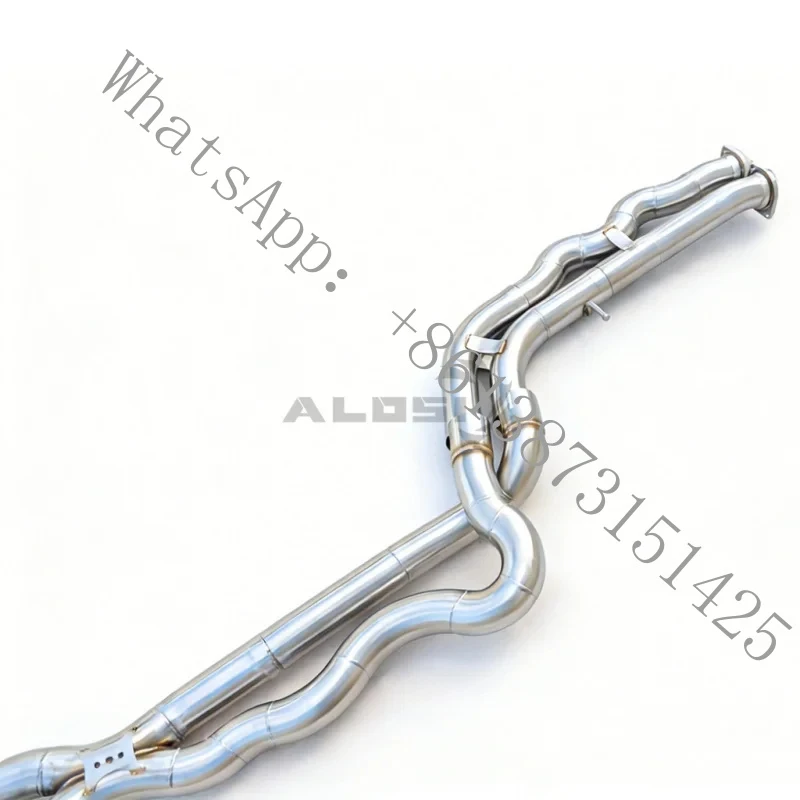 Suitable M3/M4 F80 F82 F83 S55 3.0T 2015-2019 Long Middle Pipe Without Resonator Exhaust Pipe, Large S-shaped Curved Mid
Suitable M3/M4 F80 F82 F83 S55 3.0T 2015-2019 Long Middle Pipe Without Resonator Exhaust Pipe, Large S-shaped Curved Mid