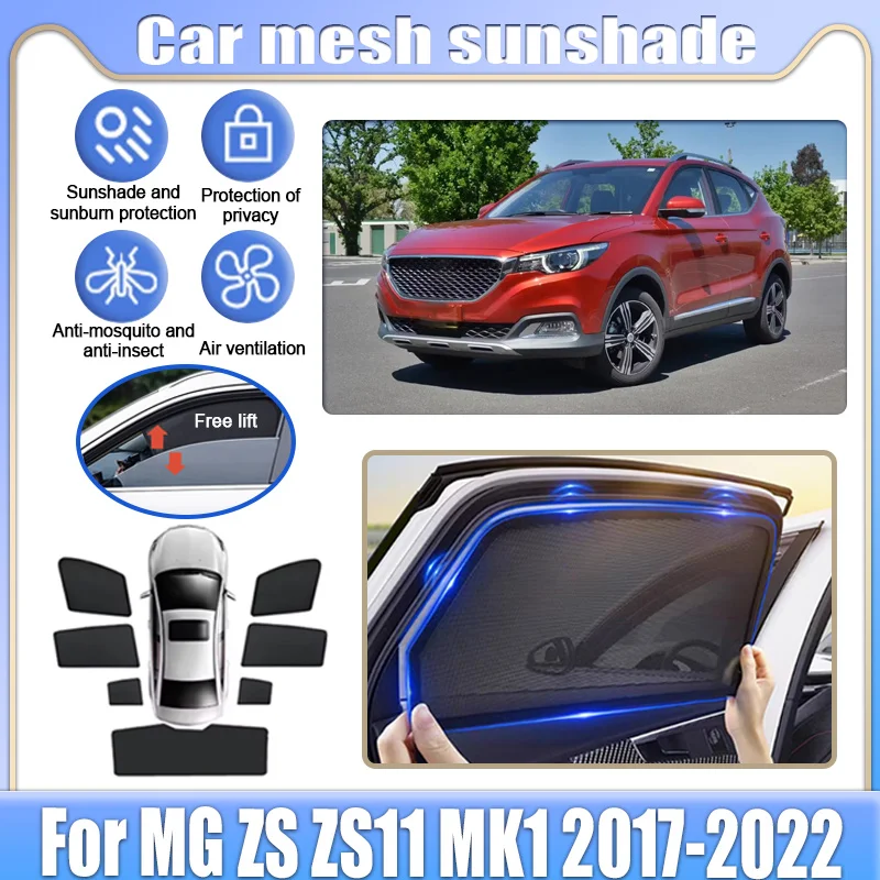 For MG ZS ZS11 MK1 2017-2022 Car Mesh Shades Window Sunshade Sunscreen Privacy Curtain Sun Visors Anti Mosquito Auto Accessories
For MG ZS ZS11 MK1 2017-2022 Car Mesh Shades Window Sunshade Sunscreen Privacy Curtain Sun Visors Anti Mosquito Auto Accessories
