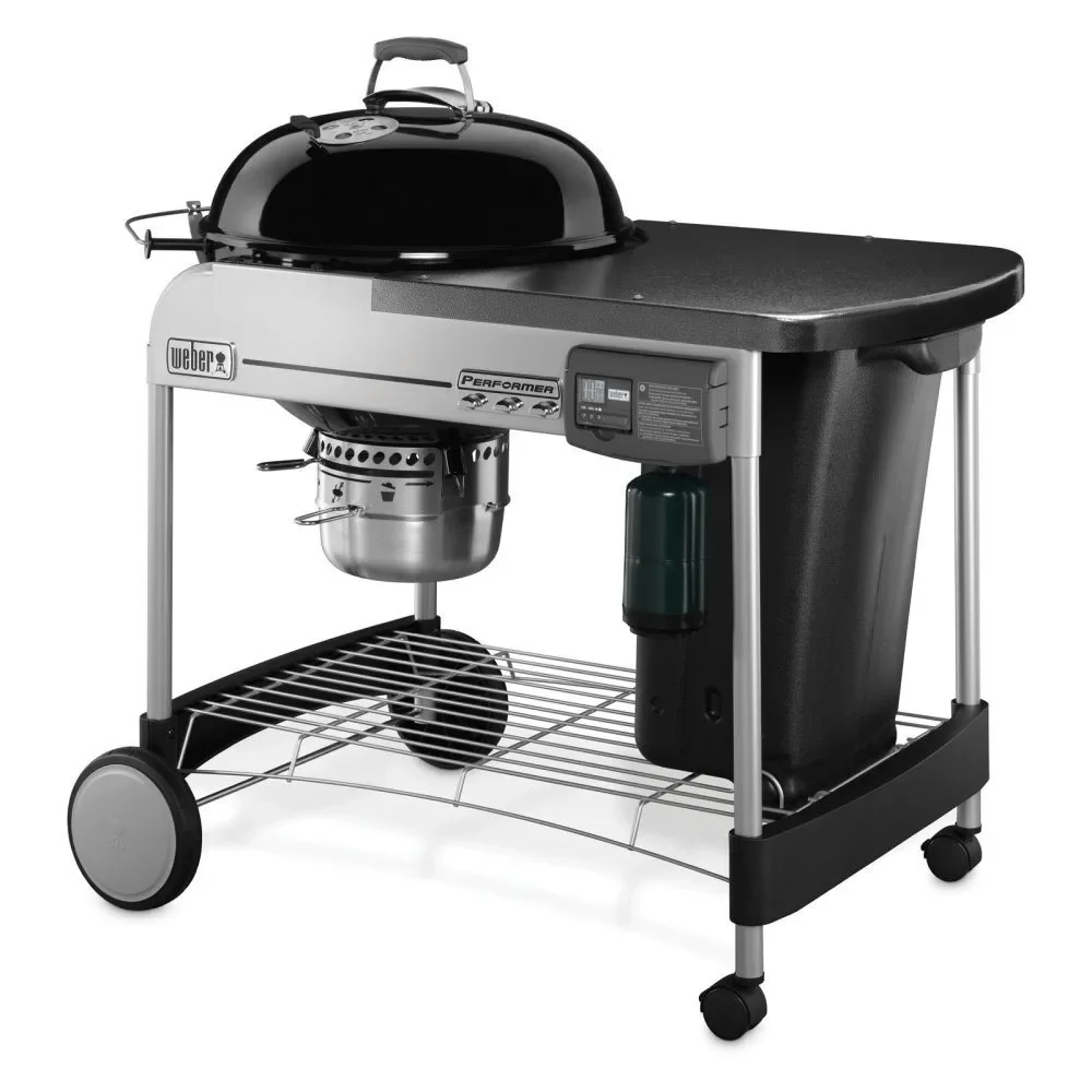 Weber Performer Deluxe Charcoal Grill, 22-Inch, Touch-N-Go Gas Ignition System, Stove Camping Kitchen , Camping Equipment
Weber Performer Deluxe Charcoal Grill, 22-Inch, Touch-N-Go Gas Ignition System, Stove Camping Kitchen , Camping Equipment