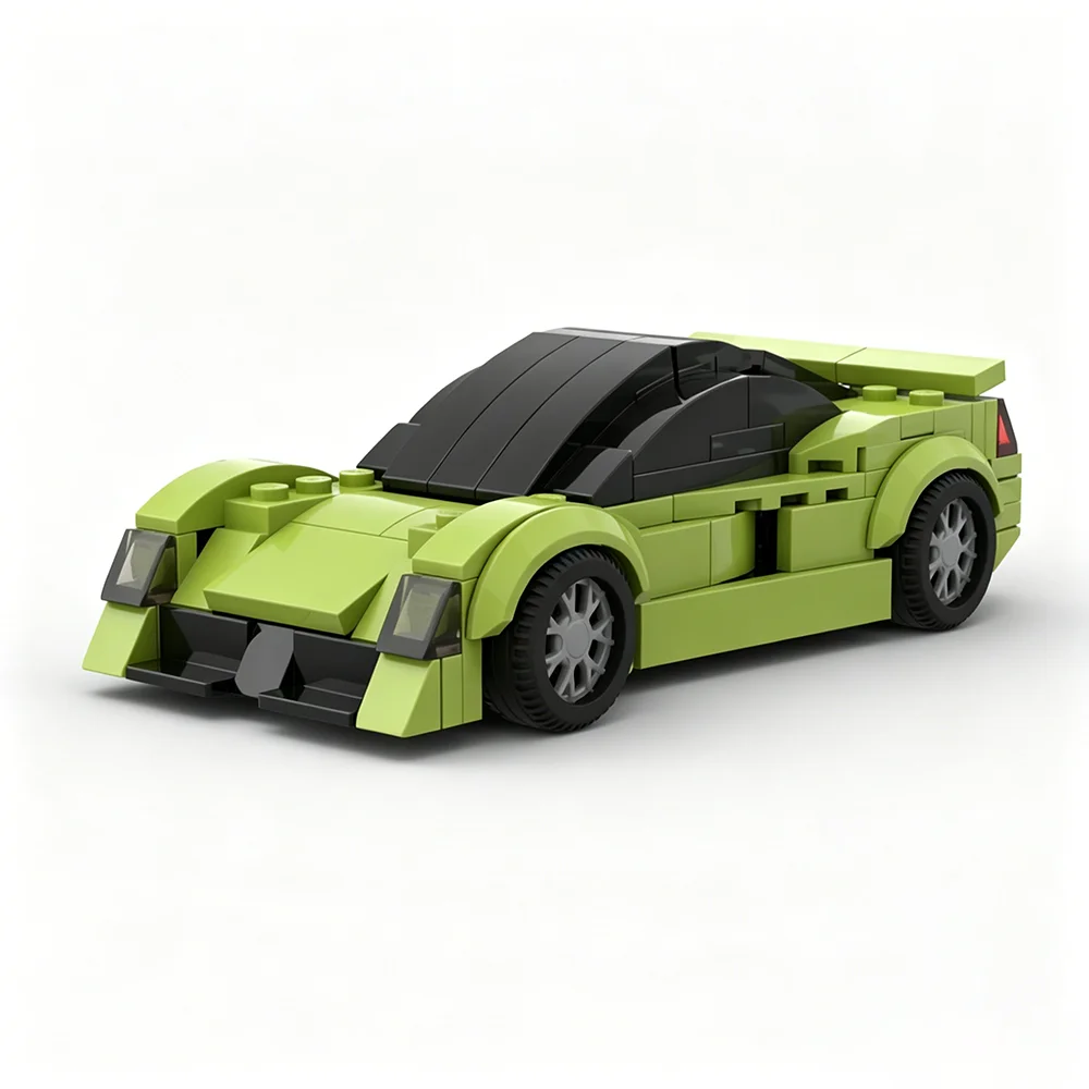 Конструктор MOC: Суперкар Speed Champion, классическая модель автомобиля, городские гонки, детская игрушка, подарок, технологичные строительные блоки
Конструктор MOC: Суперкар Speed Champion, классическая модель автомобиля, городские гонки, детская игрушка, подарок, технологичные строительные блоки