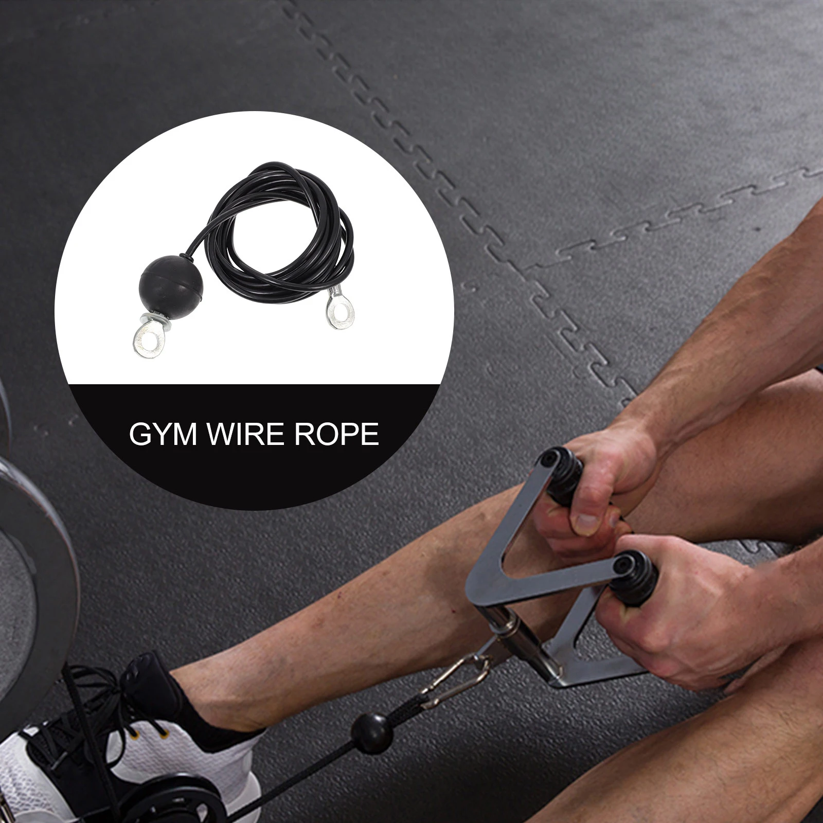 1 Bag Professional Grade Cable Rope Heavy Duty Wire for Fitness Equipment Training Systems Gym Wire Rope
1 Bag Professional Grade Cable Rope Heavy Duty Wire for Fitness Equipment Training Systems Gym Wire Rope