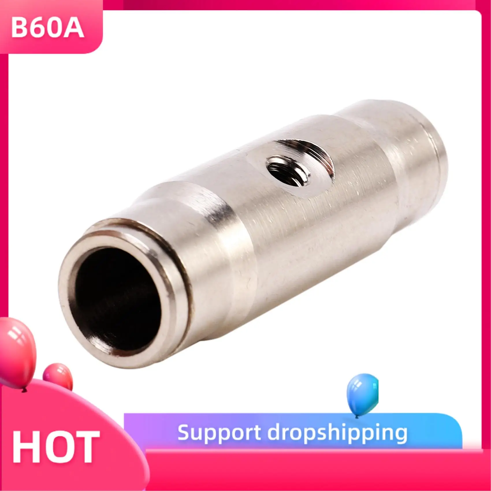 B60A 3/8 Inch Mist Cooling System Quick Connect Joint 3/16 Inch Mist Nozzle T-Connector (40Pcs)-(Diameter: 3/8 Inch)
B60A 3/8 Inch Mist Cooling System Quick Connect Joint 3/16 Inch Mist Nozzle T-Connector (40Pcs)-(Diameter: 3/8 Inch)