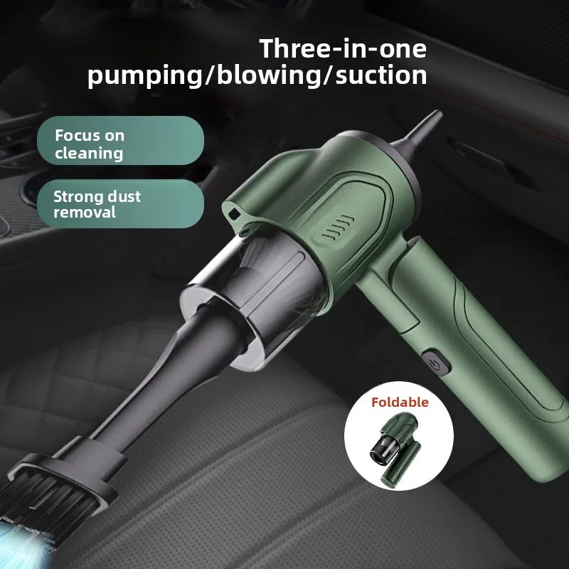 Автомобильный портативный портативный мини-складной беспроводной пылесос для выдувания и сосания, большое всасывание, быстрое выдувание и пылесос
Автомобильный портативный портативный мини-складной беспроводной пылесос для выдувания и сосания, большое всасывание, быстрое выдувание и пылесос
