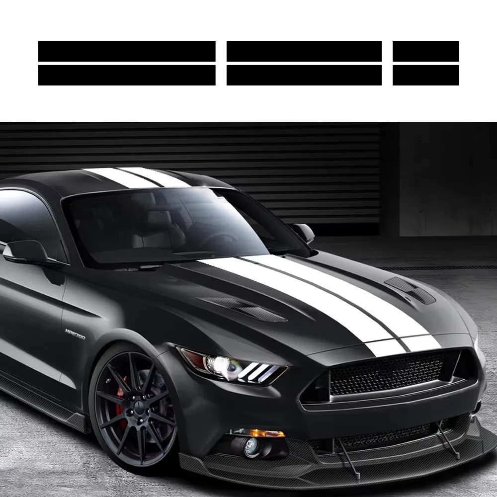 Car Stickers Auto Hood Bonent Roof Tail Decor Decal Graphics Stripes Kit Vinyl Tuning Cover For Ford Mustang GT500 GT350 GT
Car Stickers Auto Hood Bonent Roof Tail Decor Decal Graphics Stripes Kit Vinyl Tuning Cover For Ford Mustang GT500 GT350 GT