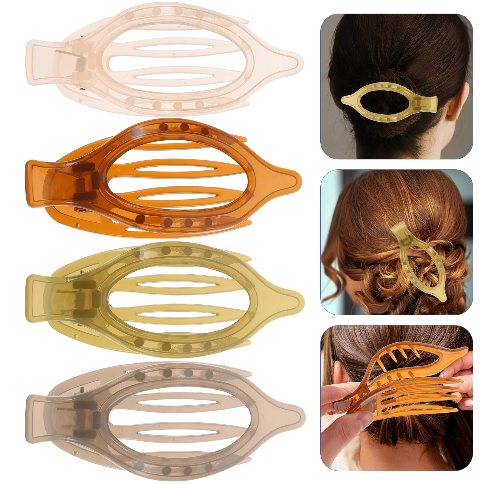 4 Pcs Scratch Hair Decorations for Women Toppers French Flat Clip Acrylic Claw Clips Jewelry Barrettes Miss Girls Accessories
4 Pcs Scratch Hair Decorations for Women Toppers French Flat Clip Acrylic Claw Clips Jewelry Barrettes Miss Girls Accessories