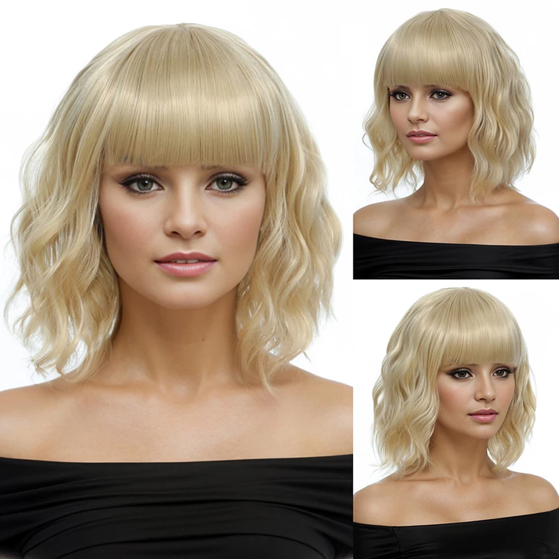 Synthetic 12-Inch Water Ripple Women's Wig High Density Straight Bangs High Temperature Silk Material Fits Scalp
Synthetic 12-Inch Water Ripple Women's Wig High Density Straight Bangs High Temperature Silk Material Fits Scalp