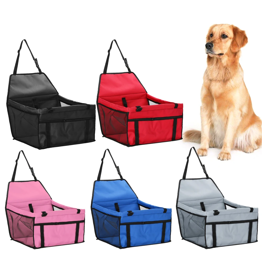 Dog Car Booster Seat, Oxford Breathable Folding Soft Washable Travel Bag For Cats, Pet Travel Carrier Bag With Safety Leash
Dog Car Booster Seat, Oxford Breathable Folding Soft Washable Travel Bag For Cats, Pet Travel Carrier Bag With Safety Leash