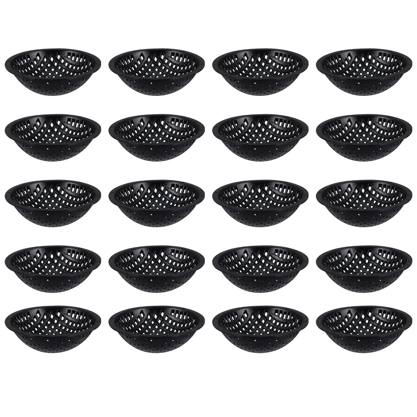 20 Pcs Flowerpot Mesh Pads Plastic Breathable Bowl Shape Grid Mats for Pot Drainage Soil Prevention Garden Accessories
20 Pcs Flowerpot Mesh Pads Plastic Breathable Bowl Shape Grid Mats for Pot Drainage Soil Prevention Garden Accessories