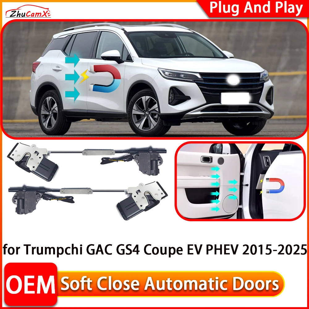 for Trumpchi GAC GS4 Coupe EV PHEV 2015-2025 Automatic Electric Soft Close Door Closer Power Closing Door Comfort Closing System
for Trumpchi GAC GS4 Coupe EV PHEV 2015-2025 Automatic Electric Soft Close Door Closer Power Closing Door Comfort Closing System