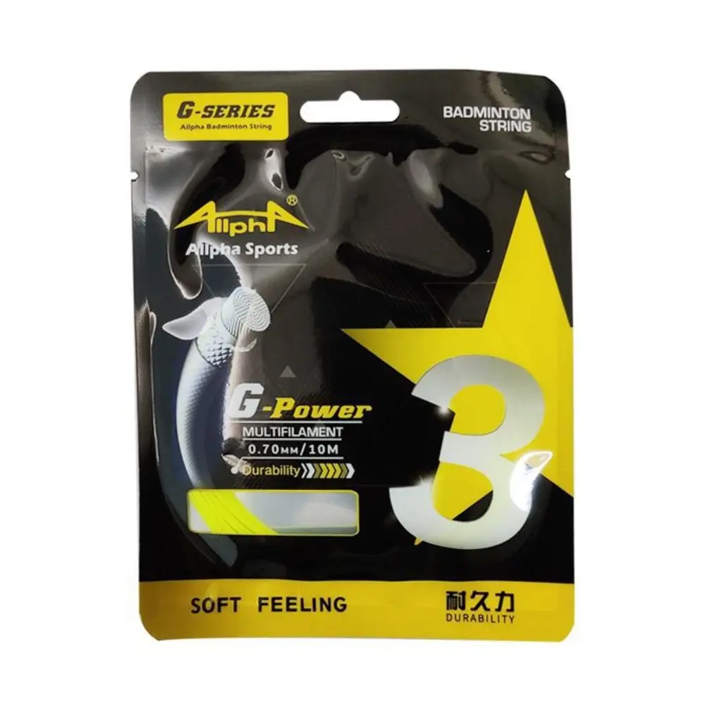0.7mm G3 Badminton Racket Line Standard Carbon Nanofiber Badminton String High Elastic Nylon Badminton String Line Amateur
0.7mm G3 Badminton Racket Line Standard Carbon Nanofiber Badminton String High Elastic Nylon Badminton String Line Amateur