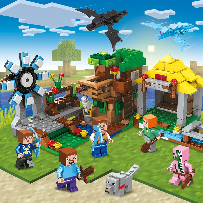 393PCS,Windmill fort, children's educational building block toy, Christmas gift, birthday gift
393PCS,Windmill fort, children's educational building block toy, Christmas gift, birthday gift