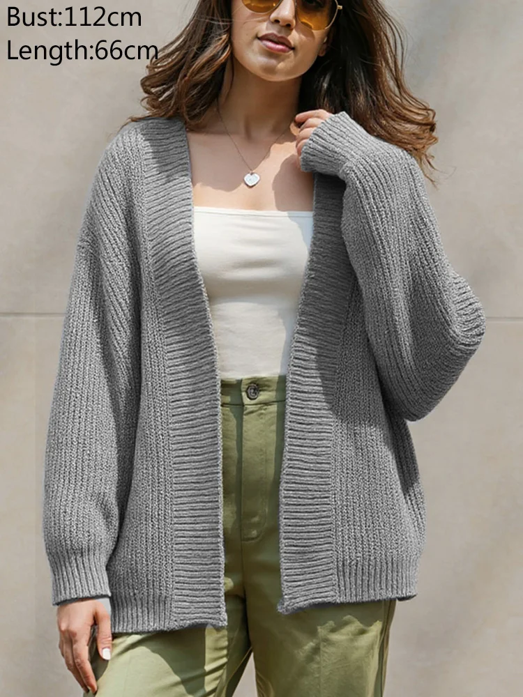 Новая мода вязаный кардиган с длинными рукавами, женский осенне-зимний повседневный свободный свитер, пальто, элегантная офисная женская верхняя одежда
Новая мода вязаный кардиган с длинными рукавами, женский осенне-зимний повседневный свободный свитер, пальто, элегантная офисная женская верхняя одежда