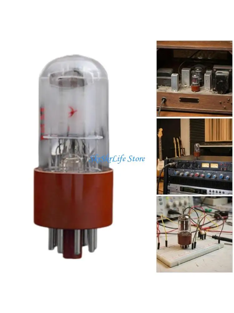 E65E Reliable 6SN7GT Triode Tube Engineered For Lower Noise And Longer Working Time In Sound Applications