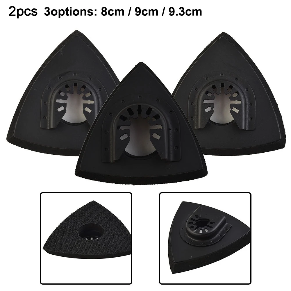 2pcs Triangular Multi Tool Sanding Pad Sandpaper Quick Release Oscillating Power Tool Polishing Wood Metal Abrasive Tools
2pcs Triangular Multi Tool Sanding Pad Sandpaper Quick Release Oscillating Power Tool Polishing Wood Metal Abrasive Tools