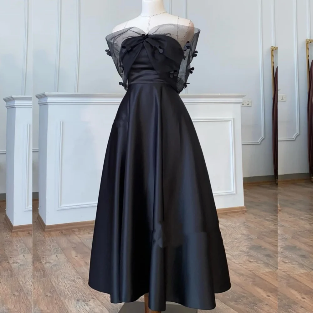 Customized Fashion Intricate Charmeuse Flower Pleat A-line Off-the-shoulder Long Dresses Bespoke Occasion Sexy
Customized Fashion Intricate Charmeuse Flower Pleat A-line Off-the-shoulder Long Dresses Bespoke Occasion Sexy