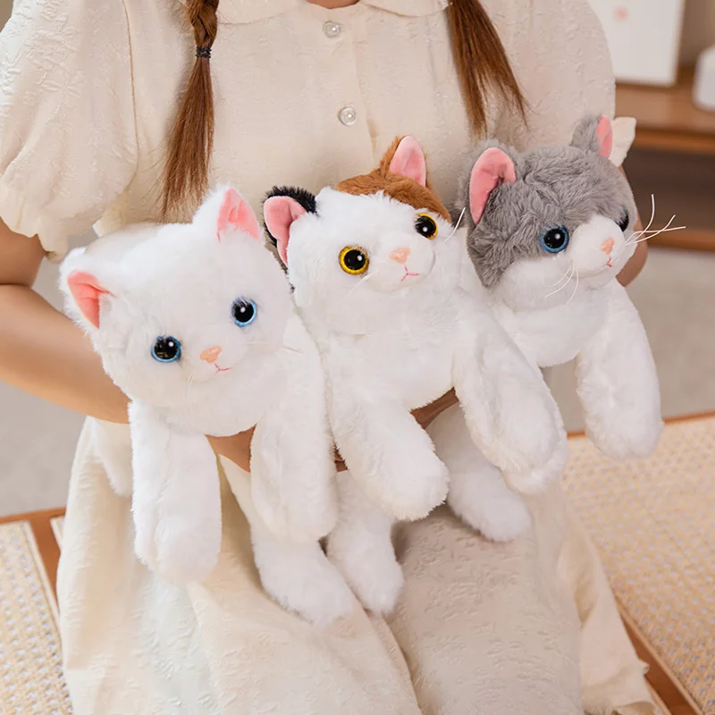 40CM Realistic Cartoon Simulation Animal Cat Plush Toys for Children's Comfort and Sleep Flower Cats Dolls Christmas Gifts
40CM Realistic Cartoon Simulation Animal Cat Plush Toys for Children's Comfort and Sleep Flower Cats Dolls Christmas Gifts