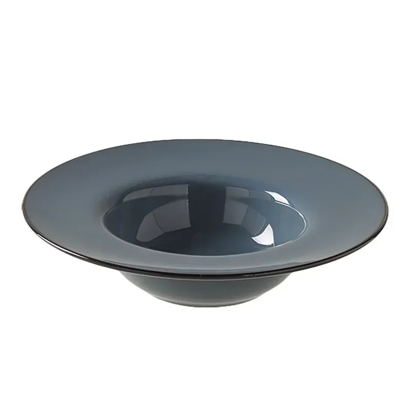 Solid Color Retro Ceramic Straw Hat Vegetable Western Food Dessert Salad Bowl Soup Bowl Micro-defects.
Solid Color Retro Ceramic Straw Hat Vegetable Western Food Dessert Salad Bowl Soup Bowl Micro-defects.