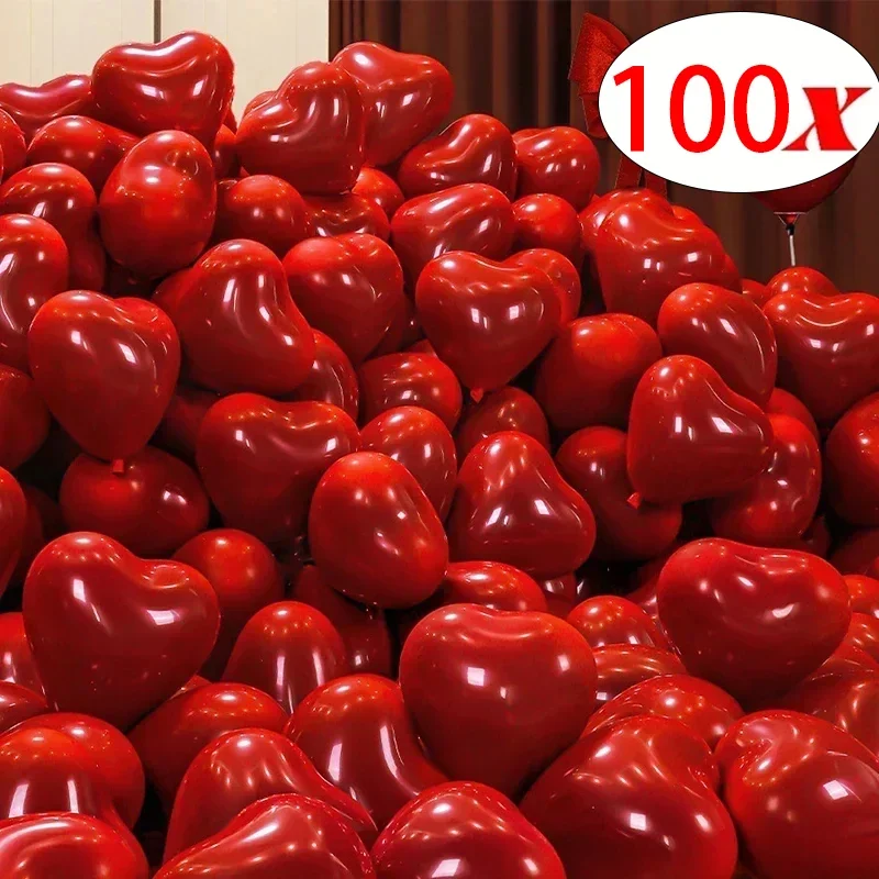 50/100pcs Red Heart Balloons Inflatable Latex Balloon for Valentine Day Wedding Party Anniversary Decoration Supplies Wholesale
50/100pcs Red Heart Balloons Inflatable Latex Balloon for Valentine Day Wedding Party Anniversary Decoration Supplies Wholesale