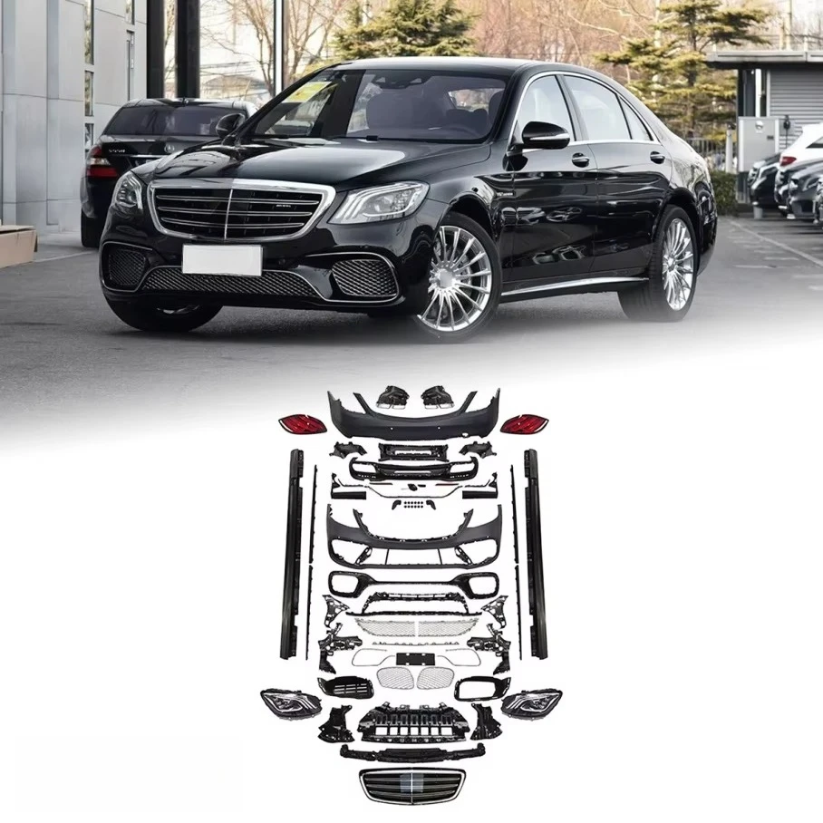New Wholesale Price Auto Bodykit for 2014-2017 S-Class W222 Includes Bumper & Fog Light Bolt-On Retrofit Upgrade
New Wholesale Price Auto Bodykit for 2014-2017 S-Class W222 Includes Bumper & Fog Light Bolt-On Retrofit Upgrade