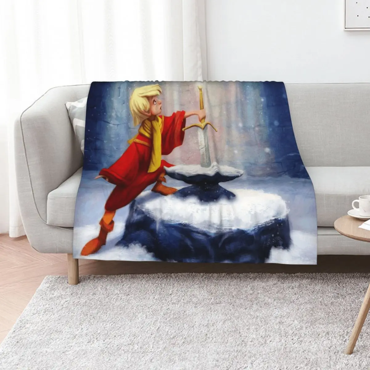 Sword in the Stone Throw Blanket Soft Warm Blanket Gift for Men Women Adults
Sword in the Stone Throw Blanket Soft Warm Blanket Gift for Men Women Adults