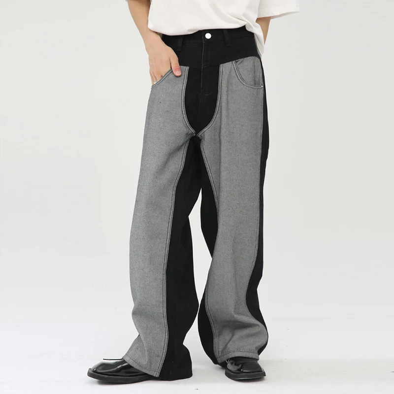 2022 Four Seasons Design Jeans Men's Elegant Pants Luxury Patchwork Loose St+raight Casual Denim Wide Leg Trousers
2022 Four Seasons Design Jeans Men's Elegant Pants Luxury Patchwork Loose St+raight Casual Denim Wide Leg Trousers