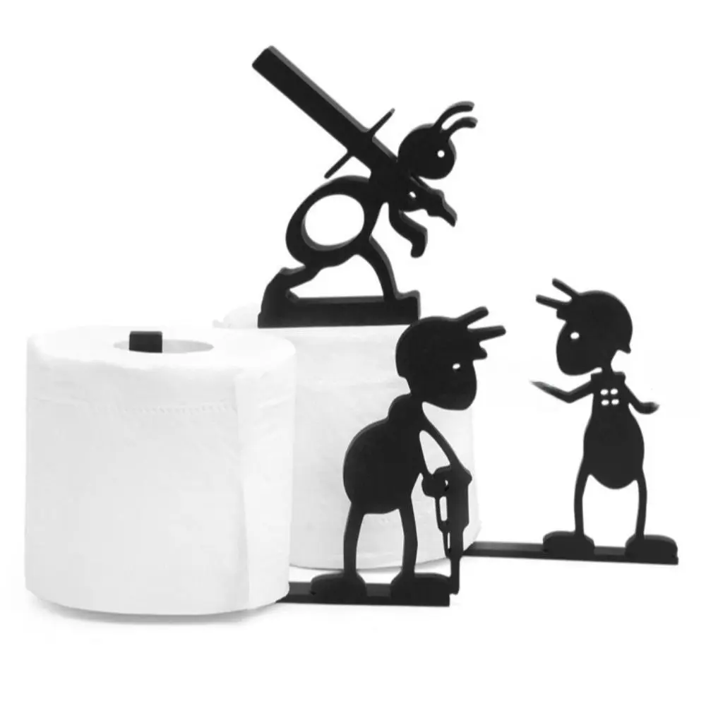 New Creative Tissue Holder Cute Ant Shape Minimalist Desktop Tissue Rack PLA Material Black Paper Holder for Bathroom
New Creative Tissue Holder Cute Ant Shape Minimalist Desktop Tissue Rack PLA Material Black Paper Holder for Bathroom