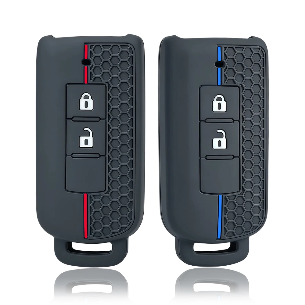 2 Button Silicone Car Key Case Cover For Mitsubishi Outlander Xpander Triton ASX LANCER Pajero Sport 3 2020G Eclipse Cross L200
2 Button Silicone Car Key Case Cover For Mitsubishi Outlander Xpander Triton ASX LANCER Pajero Sport 3 2020G Eclipse Cross L200
