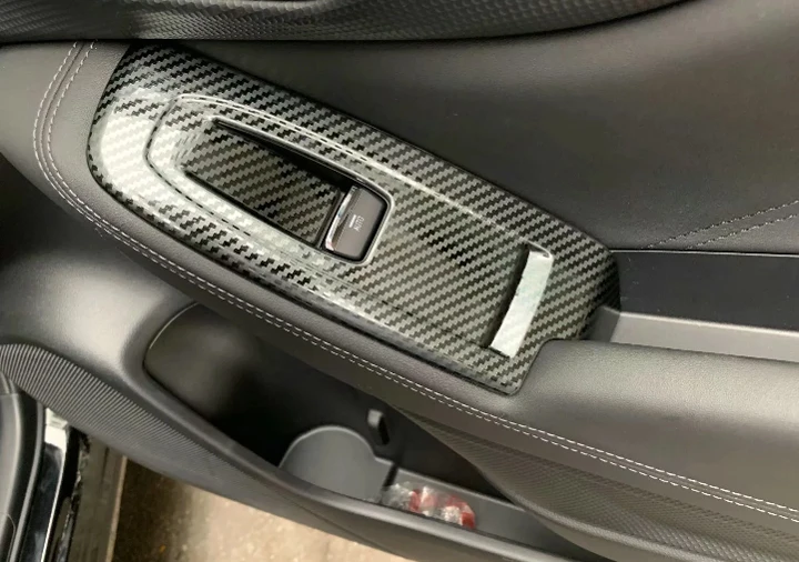 2020 2021 Carbon Fiber Style Door Window Armrest Cover Switch Panel Trim Right Hand Drive For Subaru Forester SK 2018-2024
2020 2021 Carbon Fiber Style Door Window Armrest Cover Switch Panel Trim Right Hand Drive For Subaru Forester SK 2018-2024