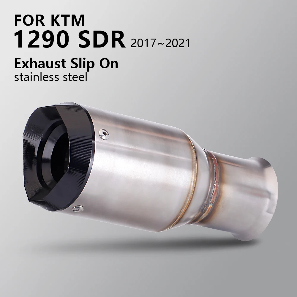 For SUPER DUKE 1290 SDR DUKE1290 2017-2021 Motorcycle Exhaust Tail Pipe Lossless Installation Muffler Exhaust Upgrade Kit
For SUPER DUKE 1290 SDR DUKE1290 2017-2021 Motorcycle Exhaust Tail Pipe Lossless Installation Muffler Exhaust Upgrade Kit