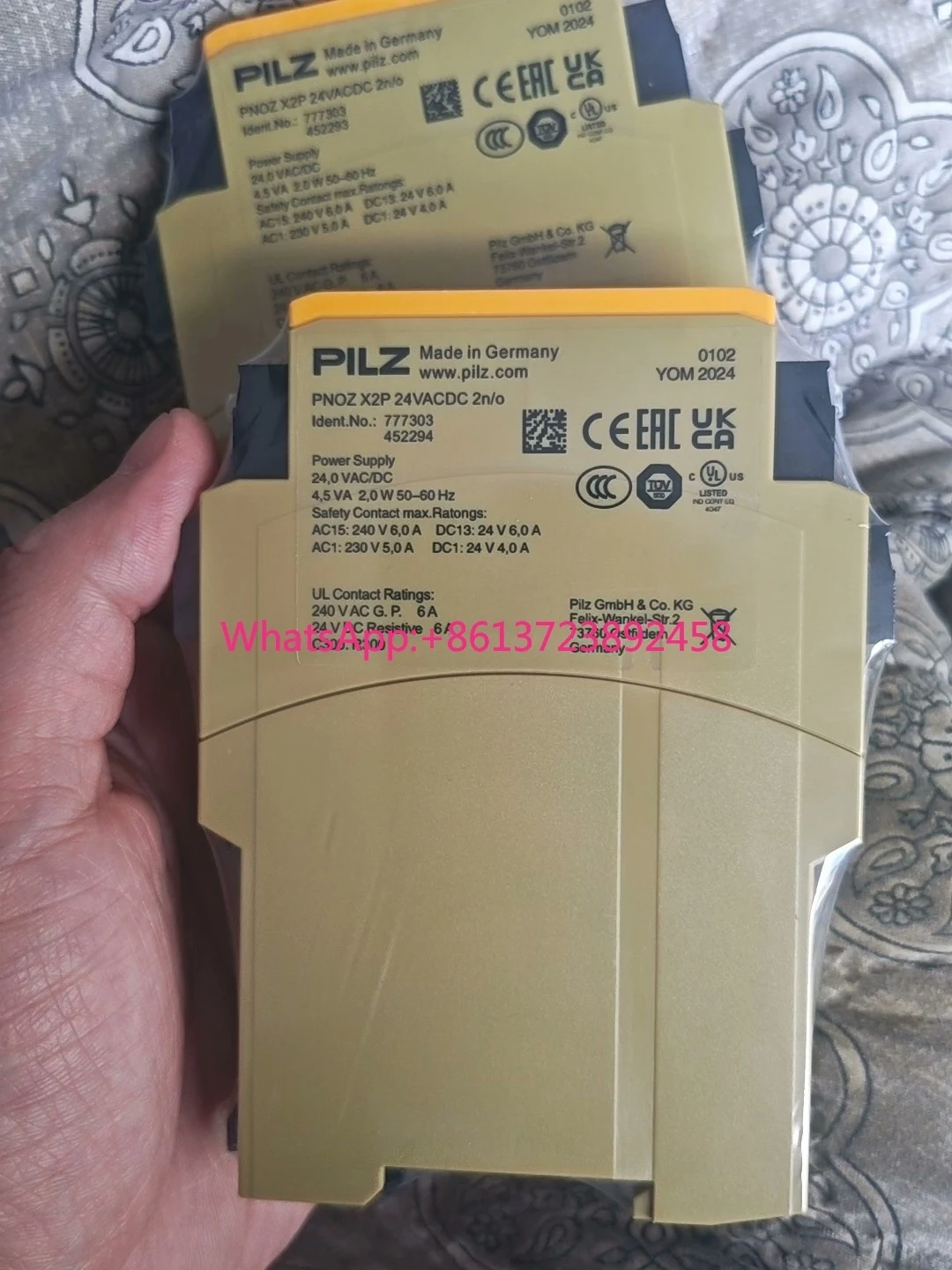 Pilz 777303 Germany in stock
Pilz 777303 Germany in stock