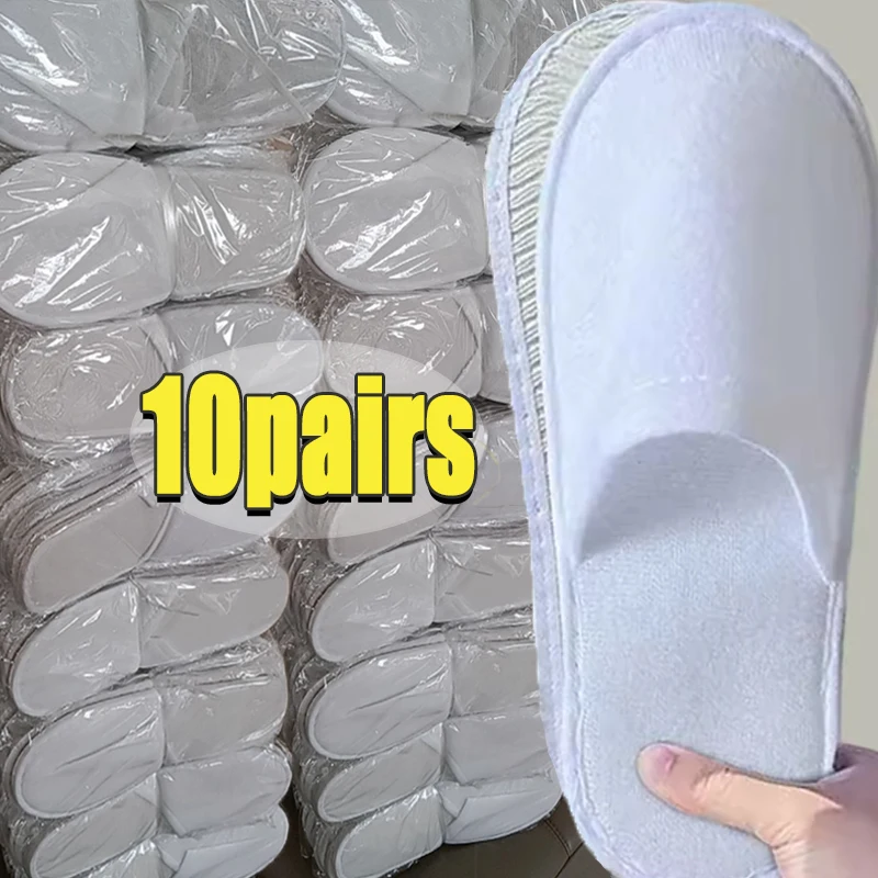 10 пар одноразовых тапочек для проживания в семье, отелей для домашнего использования, гостиничных отелей, утолщенных противоскользящих путешествий и деловых поездок
10 пар одноразовых тапочек для проживания в семье, отелей для домашнего использования, гостиничных отелей, утолщенных противоскользящих путешествий и деловых поездок