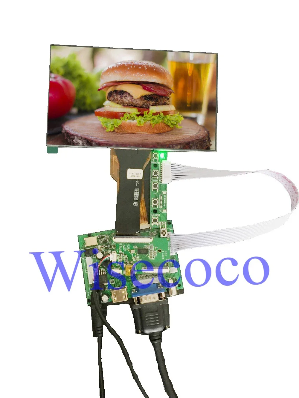 7 Inch TFT LCD Display With CTP Touch Screen Panel Driver Board Keyboard Kit For Raspberry Pi 3 Orange Pi Banana Pi
7 Inch TFT LCD Display With CTP Touch Screen Panel Driver Board Keyboard Kit For Raspberry Pi 3 Orange Pi Banana Pi