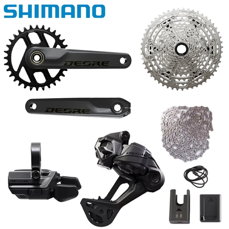 SHIMANO NEW DEORE Groupset DI2 12Speed SW-M6250 RD-M6250-SGS M6200 Crankset Cassette CN-M6100 For MTB Mountain Bike
SHIMANO NEW DEORE Groupset DI2 12Speed SW-M6250 RD-M6250-SGS M6200 Crankset Cassette CN-M6100 For MTB Mountain Bike