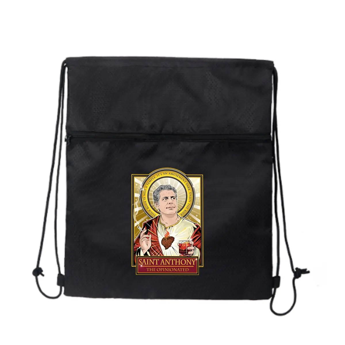 Saint Anthony The Opinionated Artwork Черная велосипедная сумка на молнии на шнурке: компактная для велосипедных предметов первой необходимости
Saint Anthony The Opinionated Artwork Черная велосипедная сумка на молнии на шнурке: компактная для велосипедных предметов первой необходимости