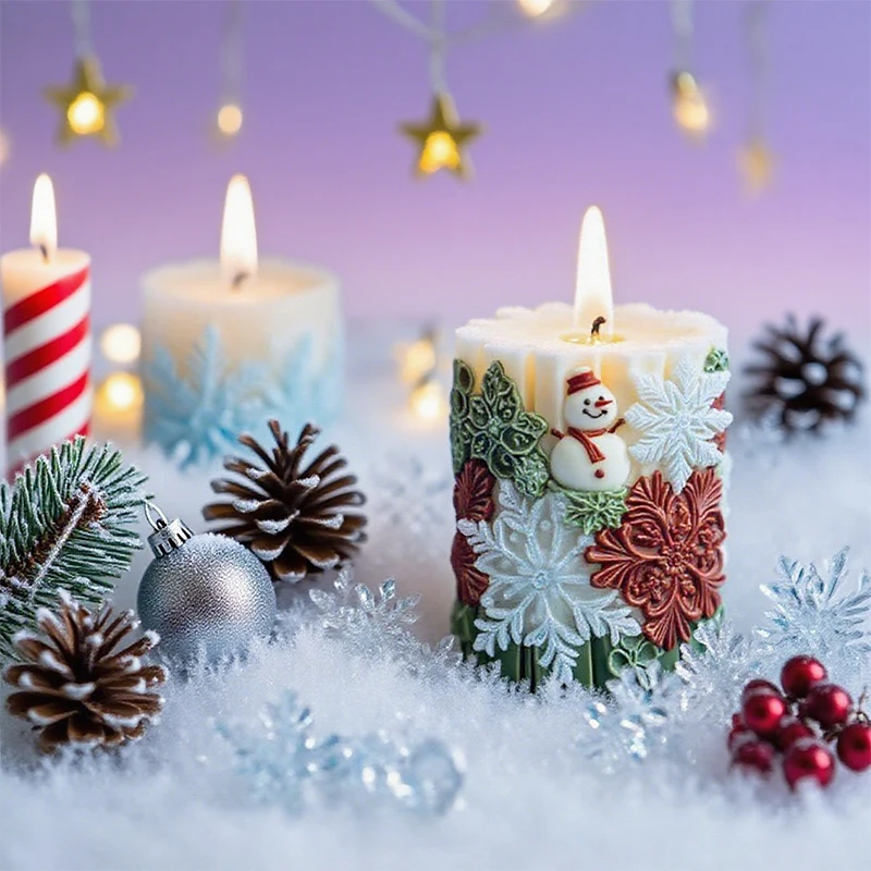 Рождественский снеговик, снежинка, свеча, силиконовая форма, сделай сам, форма для изготовления рождественских свечей, праздничный декор, свеча, рождественский подарок, Mol
Рождественский снеговик, снежинка, свеча, силиконовая форма, сделай сам, форма для изготовления рождественских свечей, праздничный декор, свеча, рождественский подарок, Mol