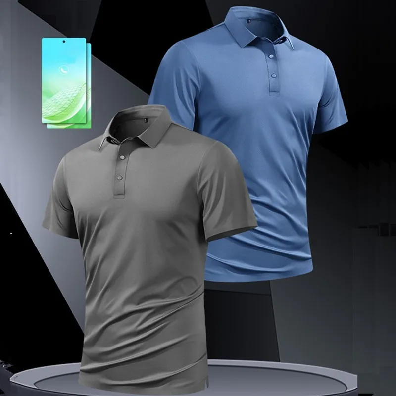 Мужская деловая повседневная рубашка-поло премиум-класса с короткими рукавами — быстросохнущая футболка с лацканами, новинка лета 20л.
Мужская деловая повседневная рубашка-поло премиум-класса с короткими рукавами — быстросохнущая футболка с лацканами, новинка лета 20л.