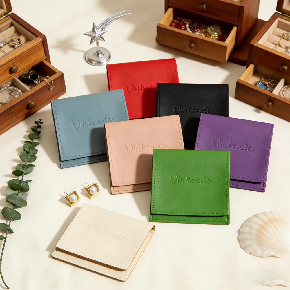 Customized Logo 50pcs/lot Jewelry Packaging Bag Soft PU Leather Gift Envelope Pouch Perfume Travel Wedding Candy Portable Pocket
Customized Logo 50pcs/lot Jewelry Packaging Bag Soft PU Leather Gift Envelope Pouch Perfume Travel Wedding Candy Portable Pocket