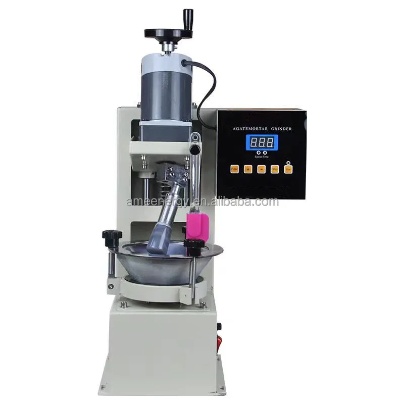 Automatic Desktop Grinder & Mixing Machine with Agate Mortar and Pestle for Lab
Automatic Desktop Grinder & Mixing Machine with Agate Mortar and Pestle for Lab
