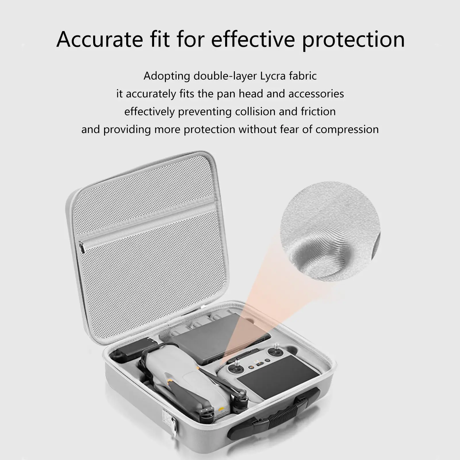Portable Travel Shoulder Bag PU Leather Storage Shoulder Bag Compact Large Capacity Storage Shoulder Bag for Air 3 Drone
Portable Travel Shoulder Bag PU Leather Storage Shoulder Bag Compact Large Capacity Storage Shoulder Bag for Air 3 Drone