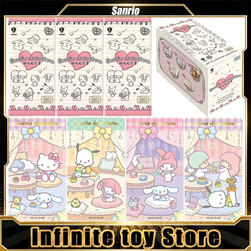 KABAO Sanrio Card Time Memorial 1 Yuan Pack Ticket Vol.1 Genuine Anime Trading Cards Mystery Box Set Game Toys Birthday Gifts
KABAO Sanrio Card Time Memorial 1 Yuan Pack Ticket Vol.1 Genuine Anime Trading Cards Mystery Box Set Game Toys Birthday Gifts