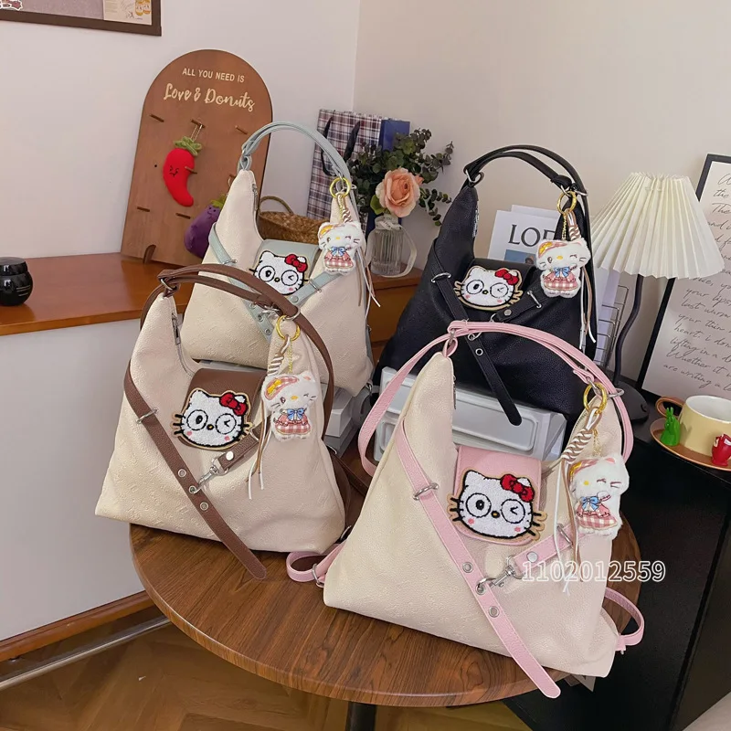 Hello Kitty New Women's Shoulder Bag Cartoon Cute Women's Handbag Embroidery Large Capacity Fashion Women's Bag Multifunctional
Hello Kitty New Women's Shoulder Bag Cartoon Cute Women's Handbag Embroidery Large Capacity Fashion Women's Bag Multifunctional