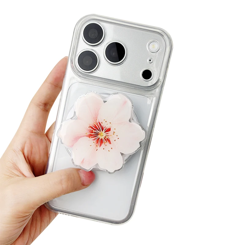 Cute Expanding Grip Best-selling Flower Acrylic Stand For Magsafe Socket Handheld Phone Holder Mobile Phone Stand Girl Gifts
Cute Expanding Grip Best-selling Flower Acrylic Stand For Magsafe Socket Handheld Phone Holder Mobile Phone Stand Girl Gifts