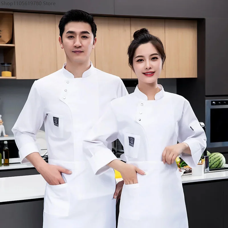 2026 White Kitchen Chef Jacket Baker Catering Hotel Cafe Waiter Uniform Cosplay Restaurant Stage Daily Working Matching Outfit
2026 White Kitchen Chef Jacket Baker Catering Hotel Cafe Waiter Uniform Cosplay Restaurant Stage Daily Working Matching Outfit