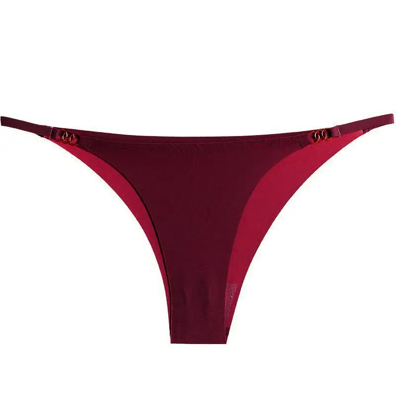 Seamless Panties for Women with Side with Ice Silk One-piece Sports Quick-drying Low-rise Hot Silk-smooth Thong Smooth and Soft
Seamless Panties for Women with Side with Ice Silk One-piece Sports Quick-drying Low-rise Hot Silk-smooth Thong Smooth and Soft