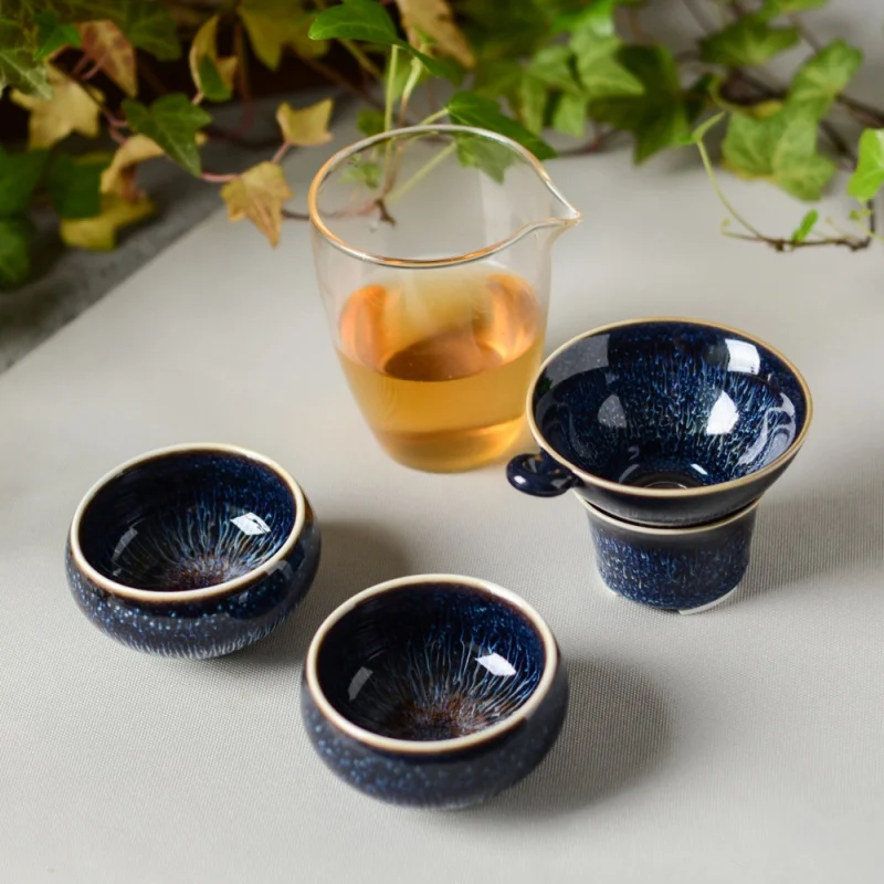 Jingdezhen Handmade Tea Strainer Tea Strainer Temmoku Glaze White Porcelain Kung Fu Tea Set Ceramic Tea Ceremony Accessories Tea
Jingdezhen Handmade Tea Strainer Tea Strainer Temmoku Glaze White Porcelain Kung Fu Tea Set Ceramic Tea Ceremony Accessories Tea