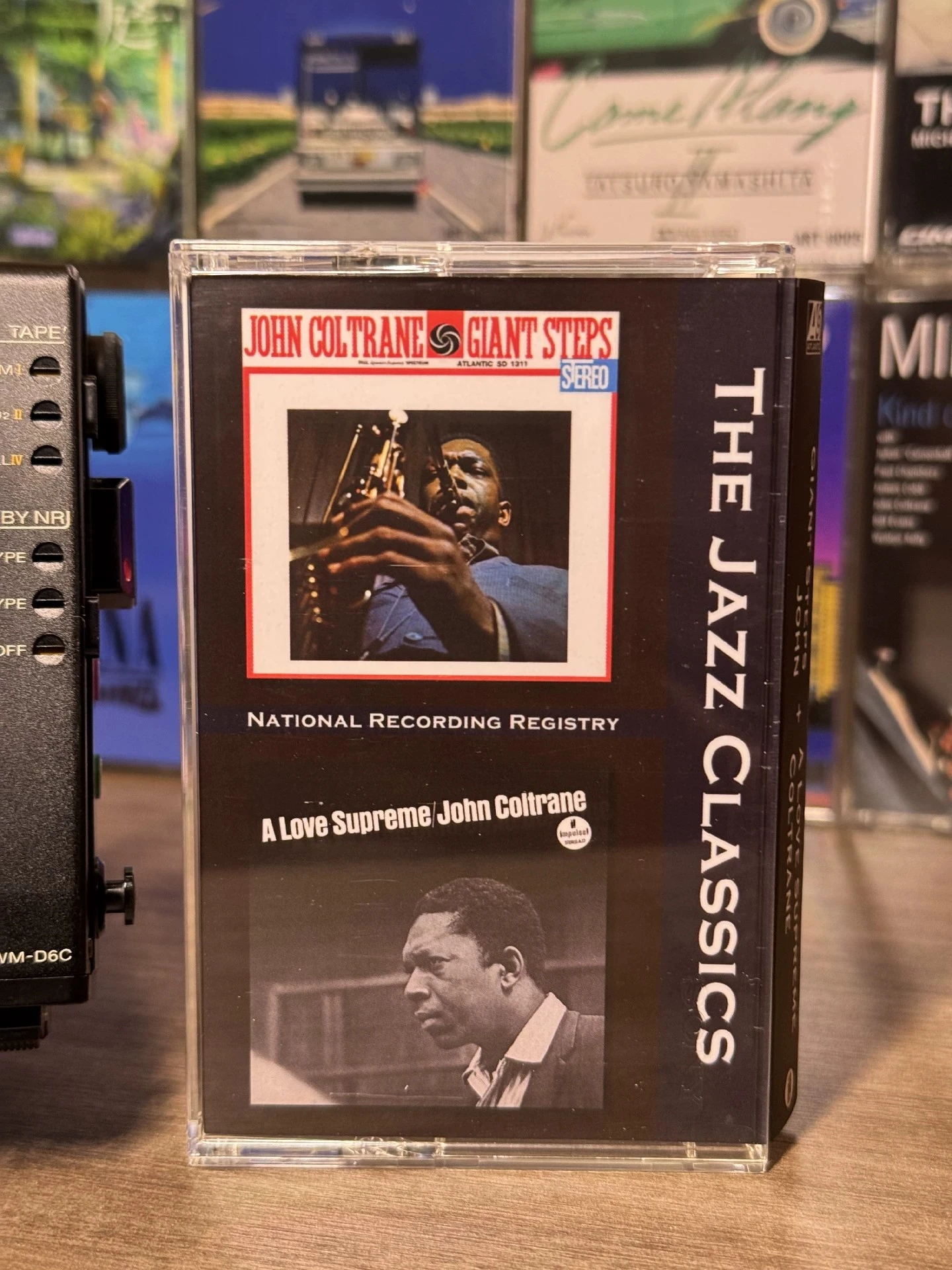 Classic John Coltrane Music Tape A Love Supreme Album Giant Steps Cassettes Cosplay Walkman Recorder Soundtracks Box Party Music
Classic John Coltrane Music Tape A Love Supreme Album Giant Steps Cassettes Cosplay Walkman Recorder Soundtracks Box Party Music